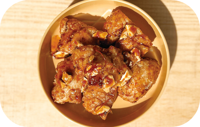 甘辛カシューナッツからあげ