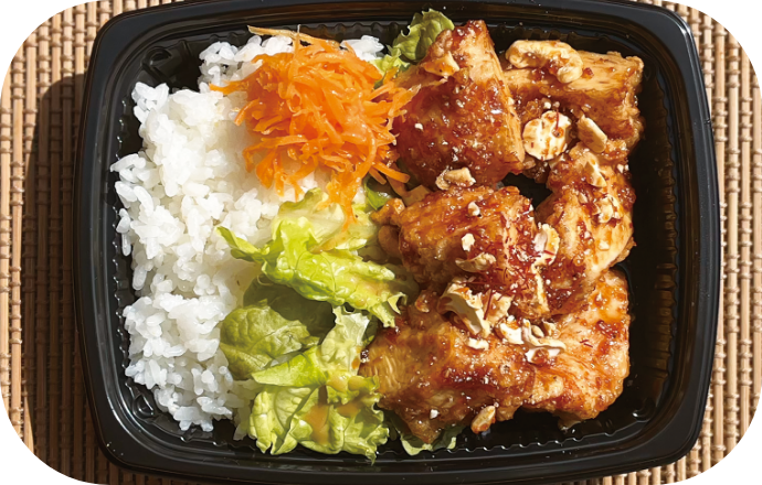 甘辛カシューナッツ弁当